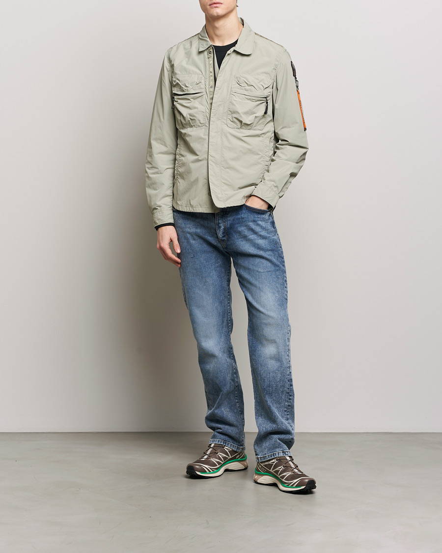 Herr | Jackor | Parajumpers | Millard Vintage Nylon Jacket Sage