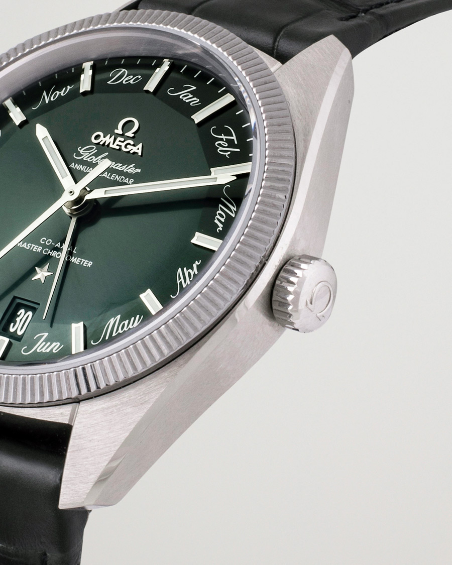 Herr | Pre-Owned & Vintage Watches | Omega Pre-Owned | Constellation Globemaster Green Silver
