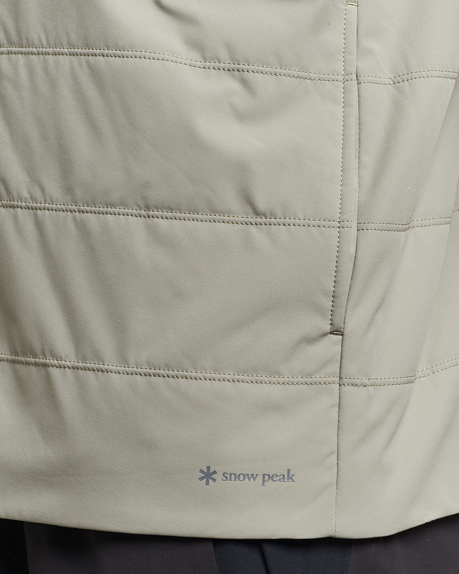 Herr | Jackor | Snow Peak | Flexible Insulated Vest Beige