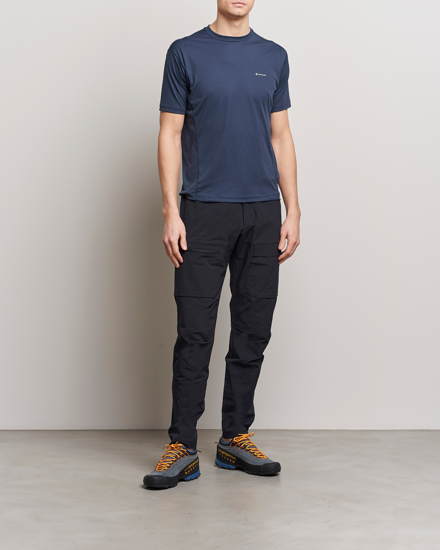 Herr | T-Shirts | Snow Peak | PE Power Dry T-Shirt Navy
