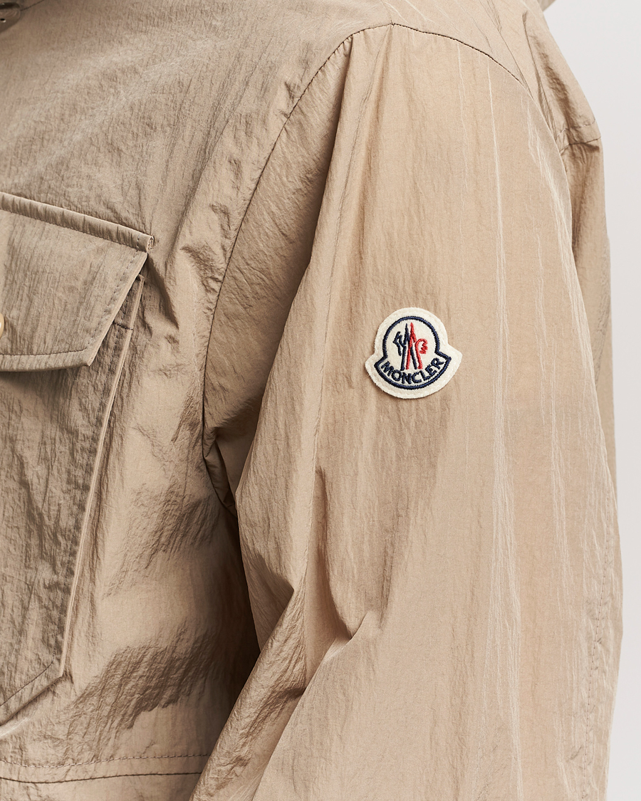 Herr | Jackor | Moncler | Plessur Hooded Field Jacket Beige