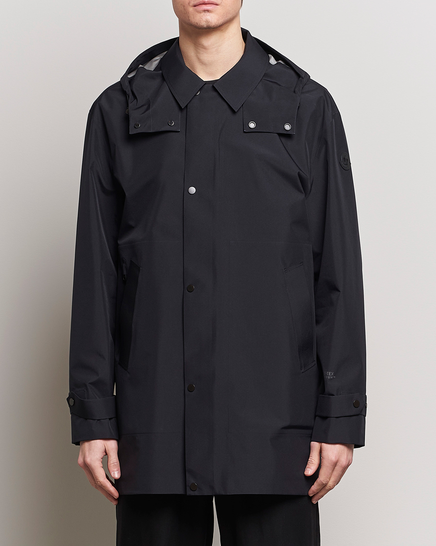 Herre |  | Moncler | Mongioia Technical Rain Coat Navy