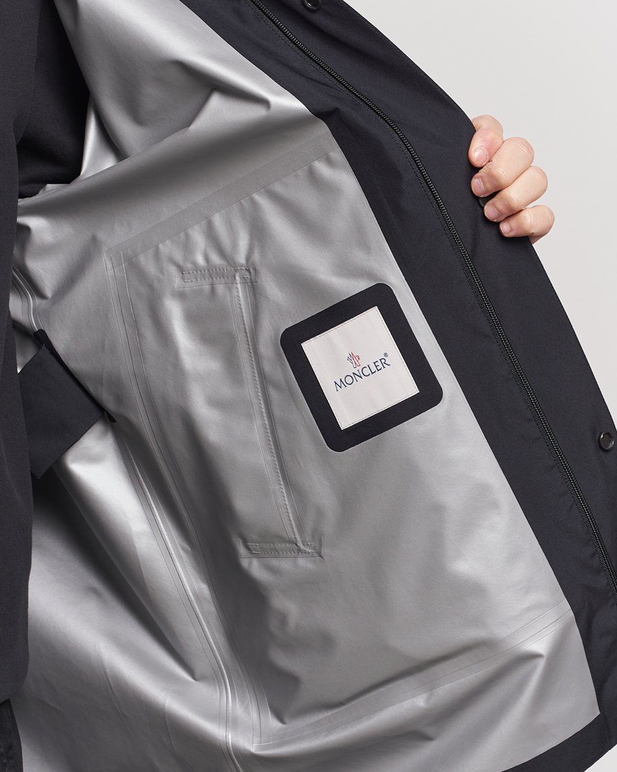 Herr | Jackor | Moncler | Mongioia Technical Rain Coat Navy