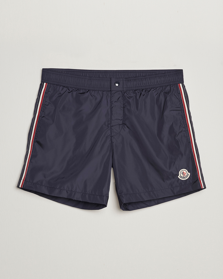 Herr | Badbyxor | Moncler | Nylon Swim Shorts Navy