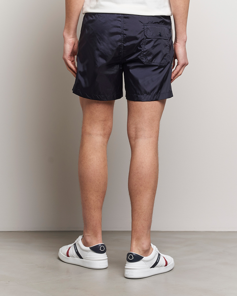 Herr | Badbyxor | Moncler | Nylon Swim Shorts Navy