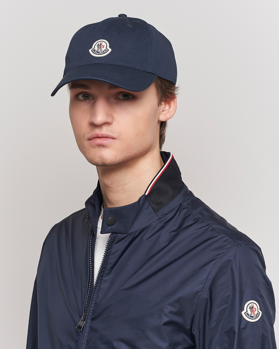 Herr | Moncler Baseball Cap Navy | Moncler | Baseball Cap Navy