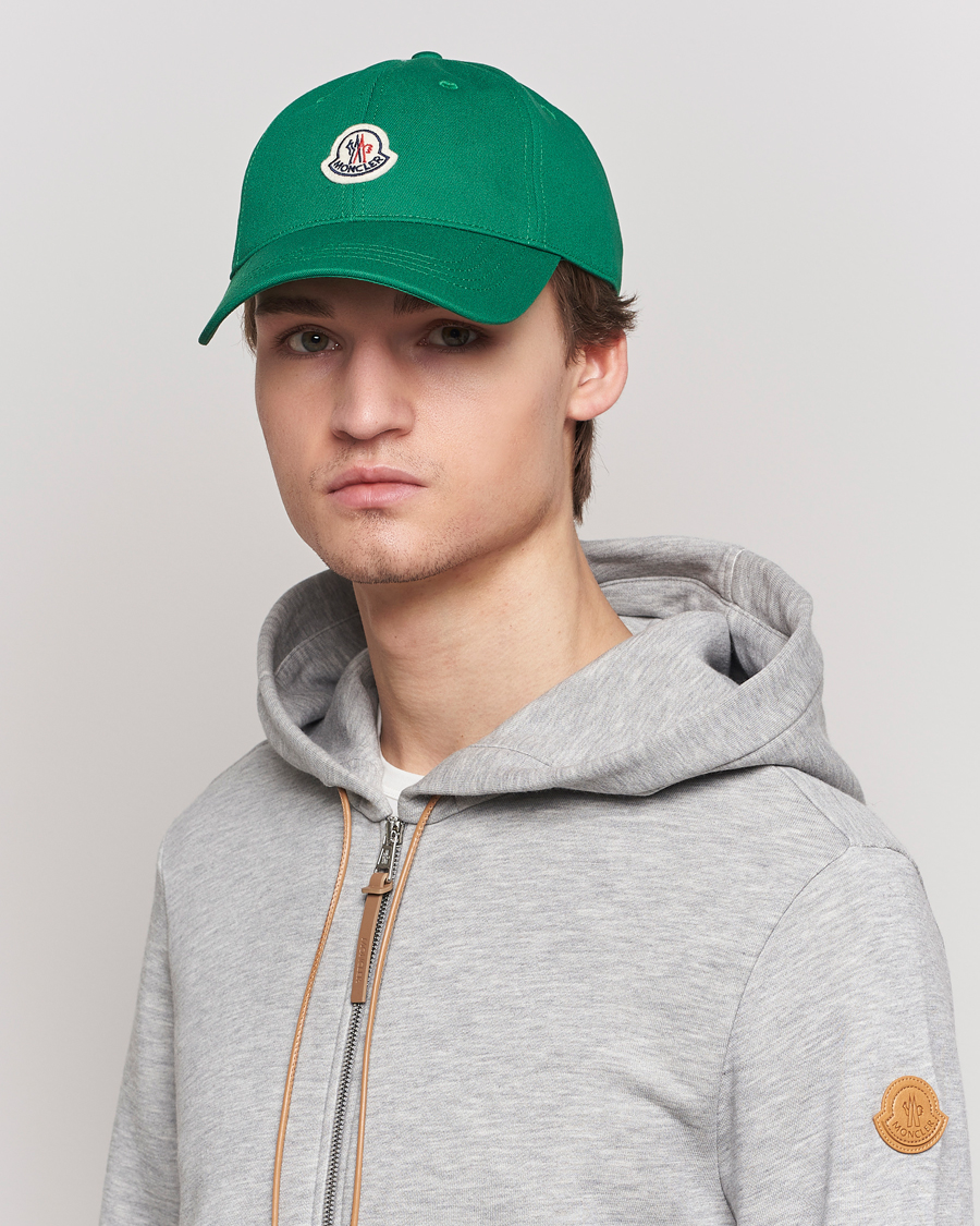 Herr | Moncler | Moncler | Baseball Cap Emerald Green