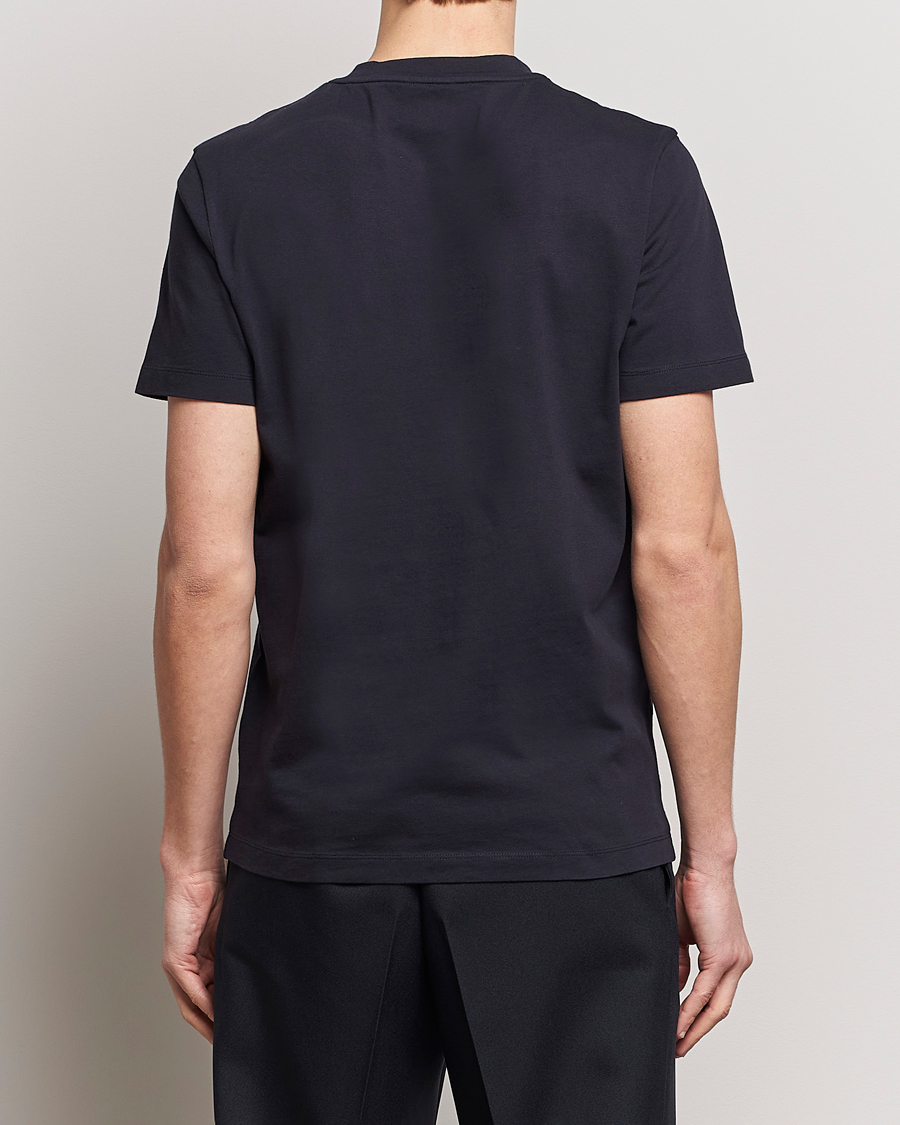 Herr | T-Shirts | Moncler | Lettering Logo T-Shirt Navy