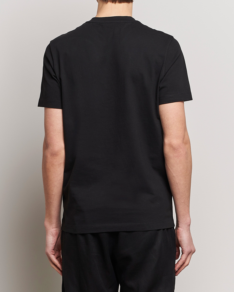Herr | T-Shirts | Moncler | Lettering Logo T-Shirt Black
