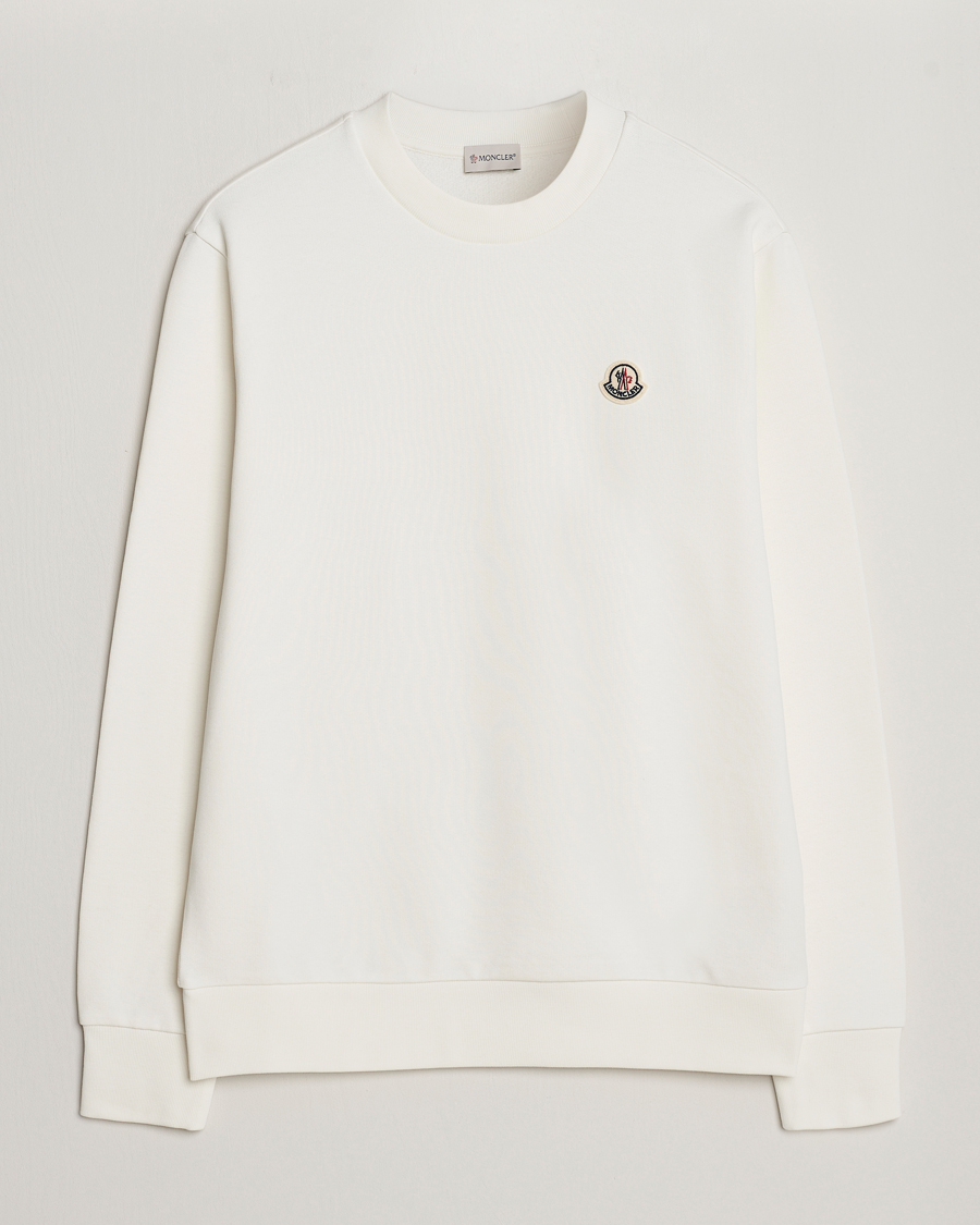 Herr | Tröjor | Moncler | Logo Sweatshirt Off White