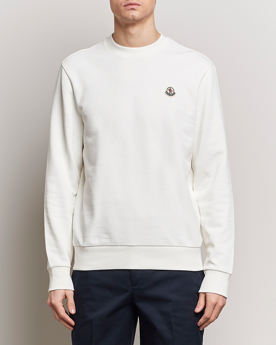 Herr | Tröjor | Moncler | Logo Sweatshirt Off White