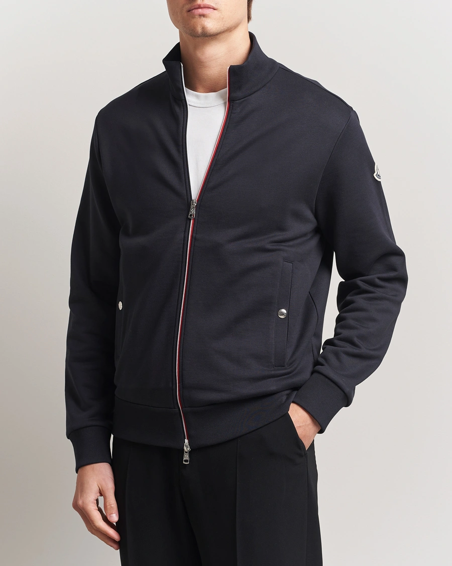 Herr | Tröjor | Moncler | Full Zip Cardigan Navy