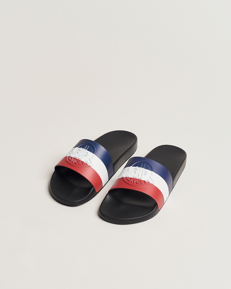 Herr | Moncler Basile Slides Black | Moncler | Basile Slides Black