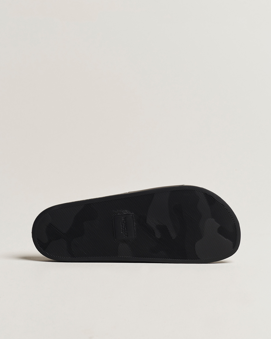 Herr | Moncler Basile Slides All Black | Moncler | Basile Slides All Black
