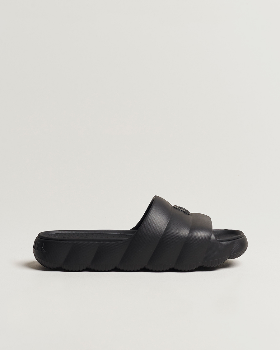 Herr | Moncler Lilo Slides Black | Moncler | Lilo Slides Black