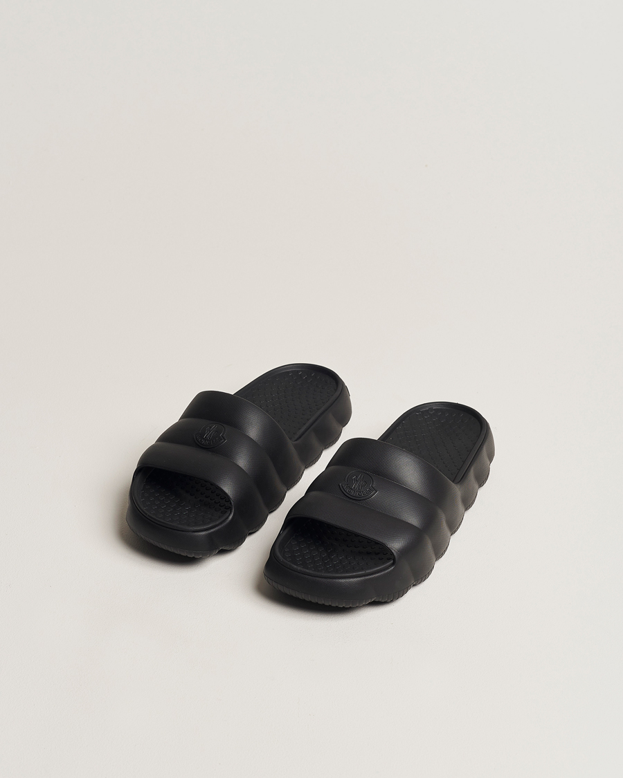 Herr | Moncler Lilo Slides Black | Moncler | Lilo Slides Black
