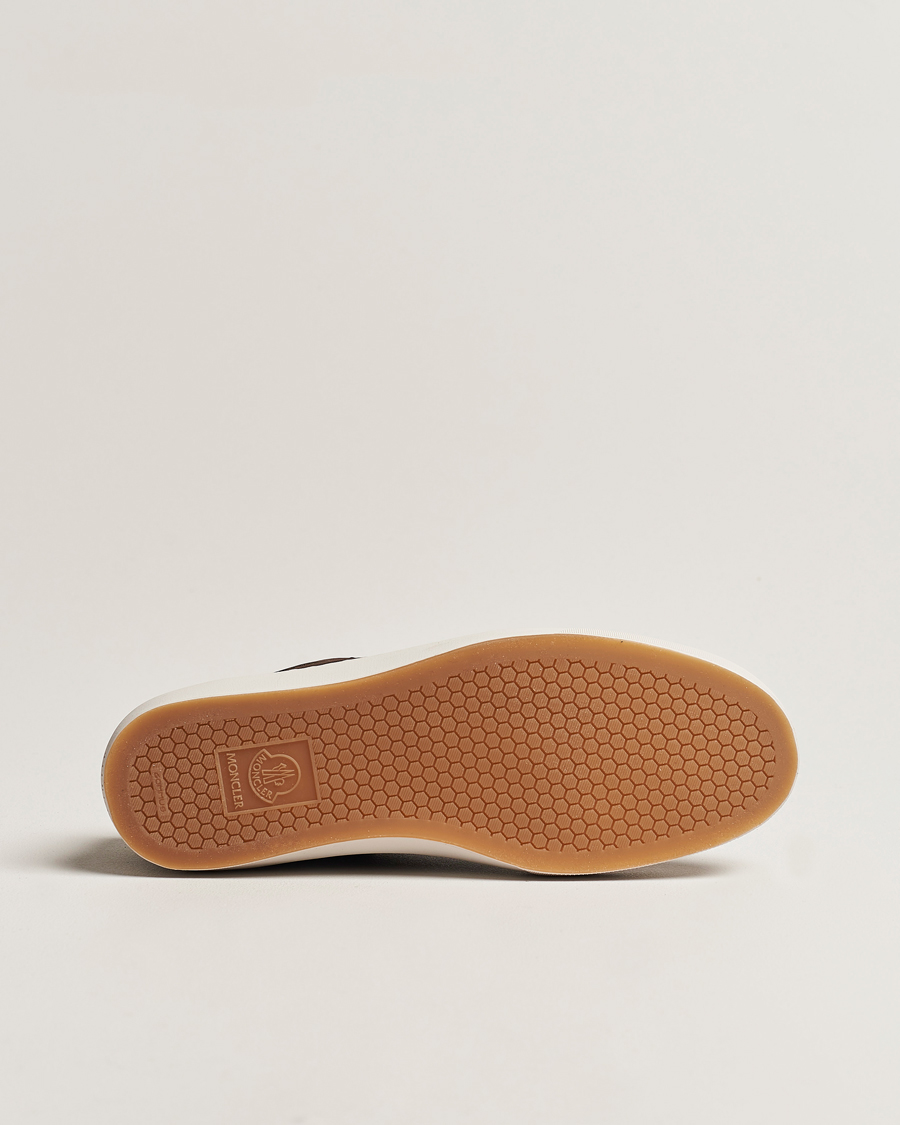 Herr | Moncler Monclub Low Sneakers Dark Brown | Moncler | Monclub Low Sneakers Dark Brown