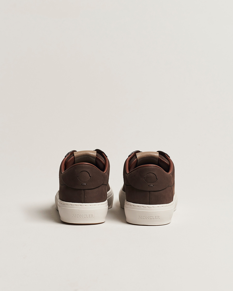 Herr | Moncler Monclub Low Sneakers Dark Brown | Moncler | Monclub Low Sneakers Dark Brown