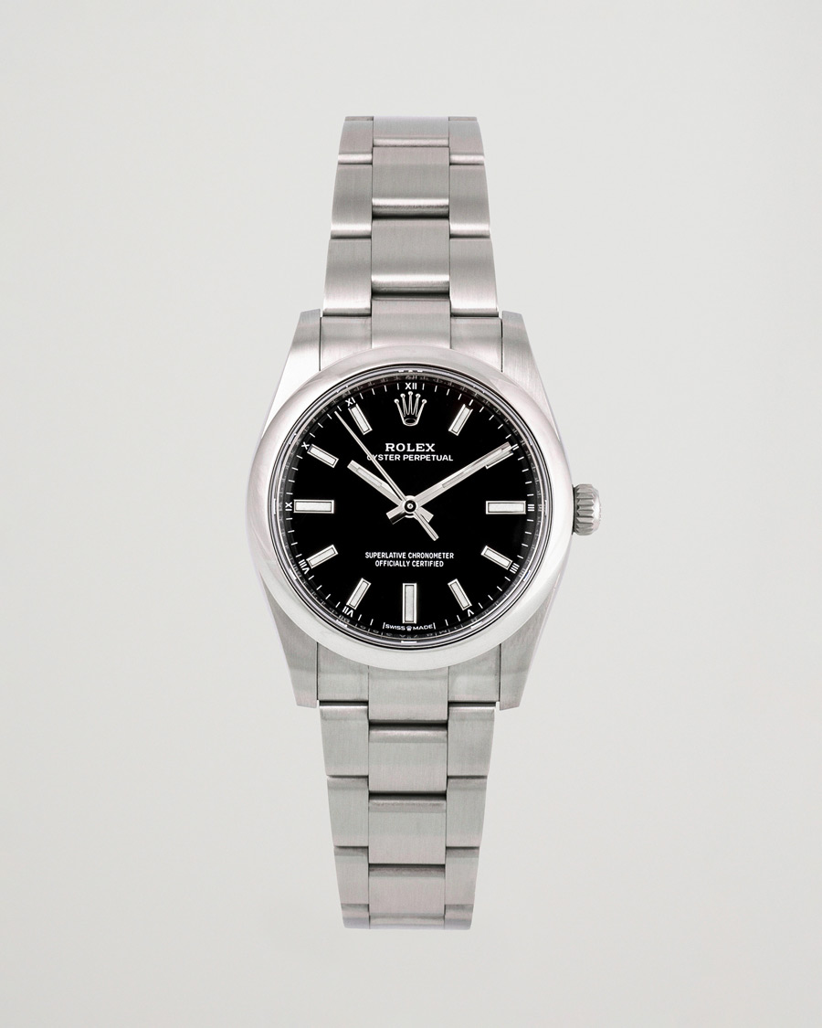 Herr | Rolex Pre-Owned Oyster Perpetual 124200 Silver | Rolex Pre-Owned | Oyster Perpetual 124200 Silver