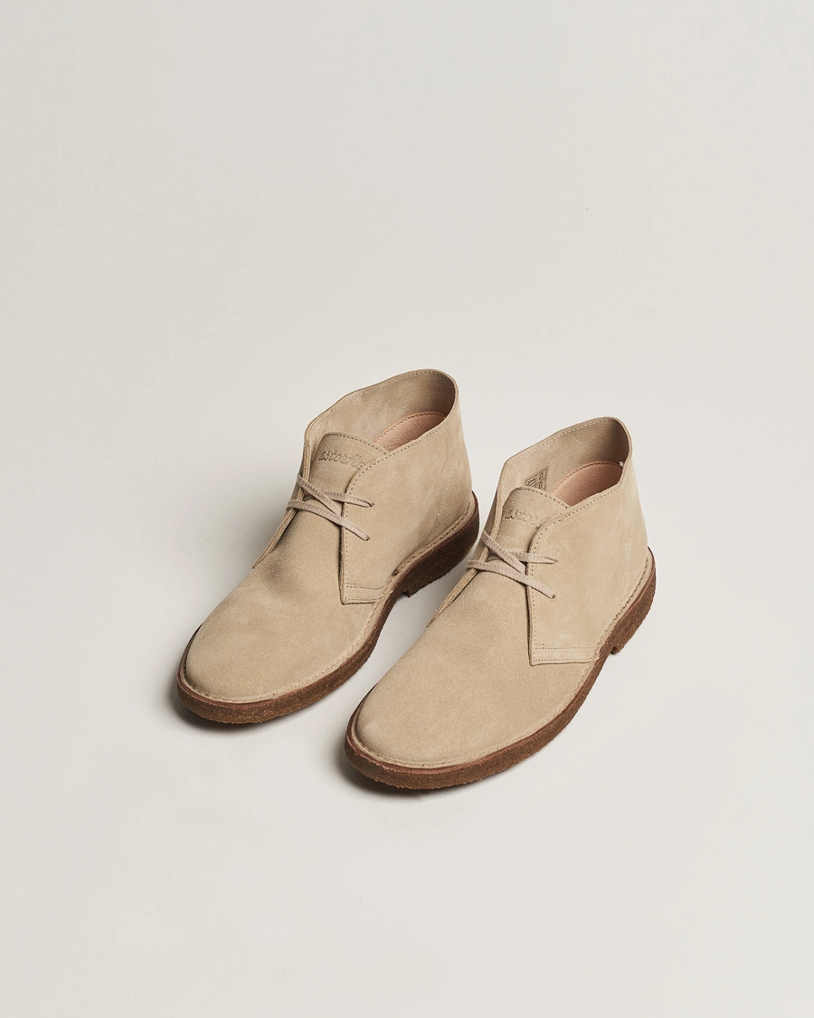 Herr | Italian Department | Astorflex | Montflex Chukka Boots Stone Suede