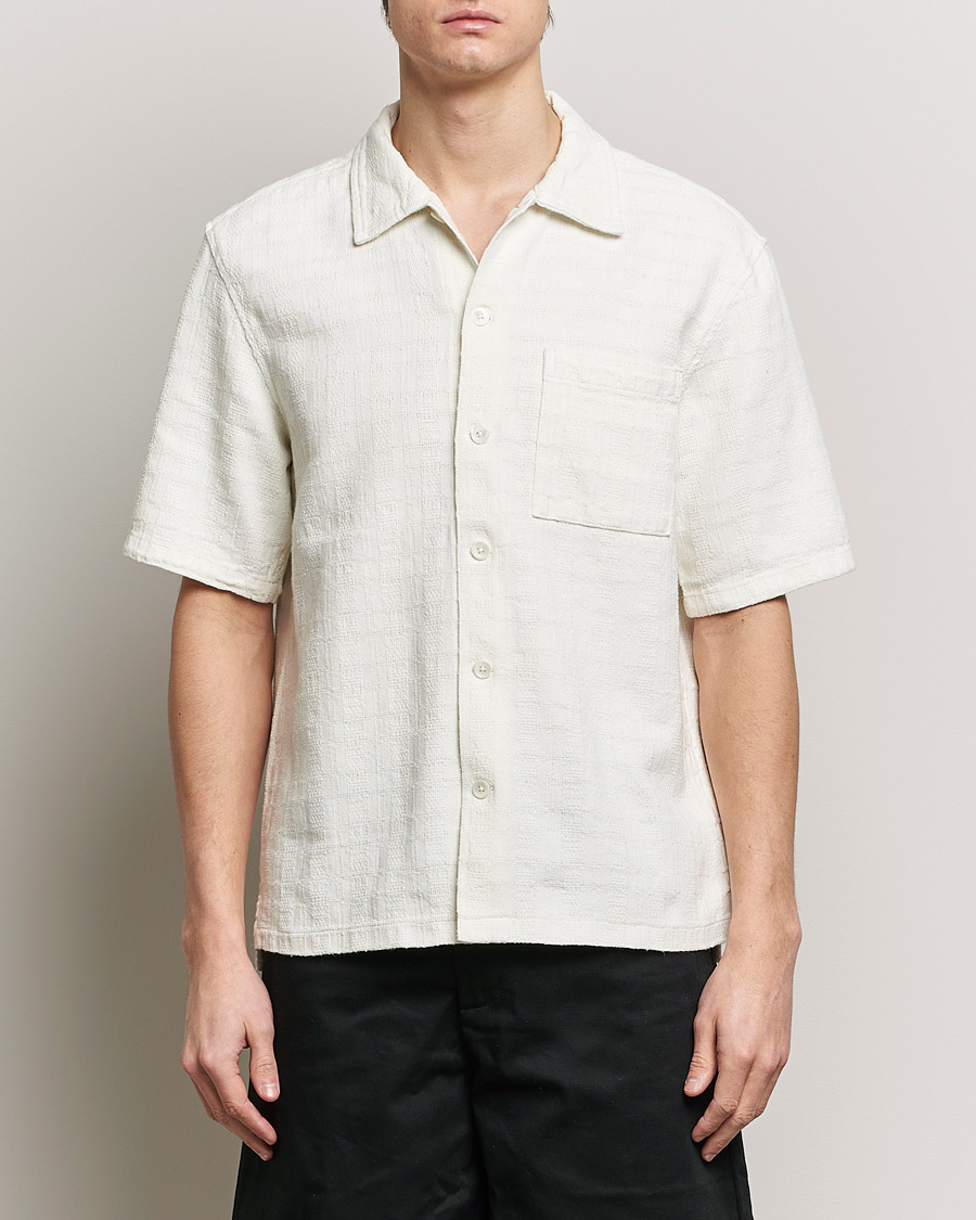 Herr | Kortärmade skjortor | Sunflower | Spacey Shirt Off White