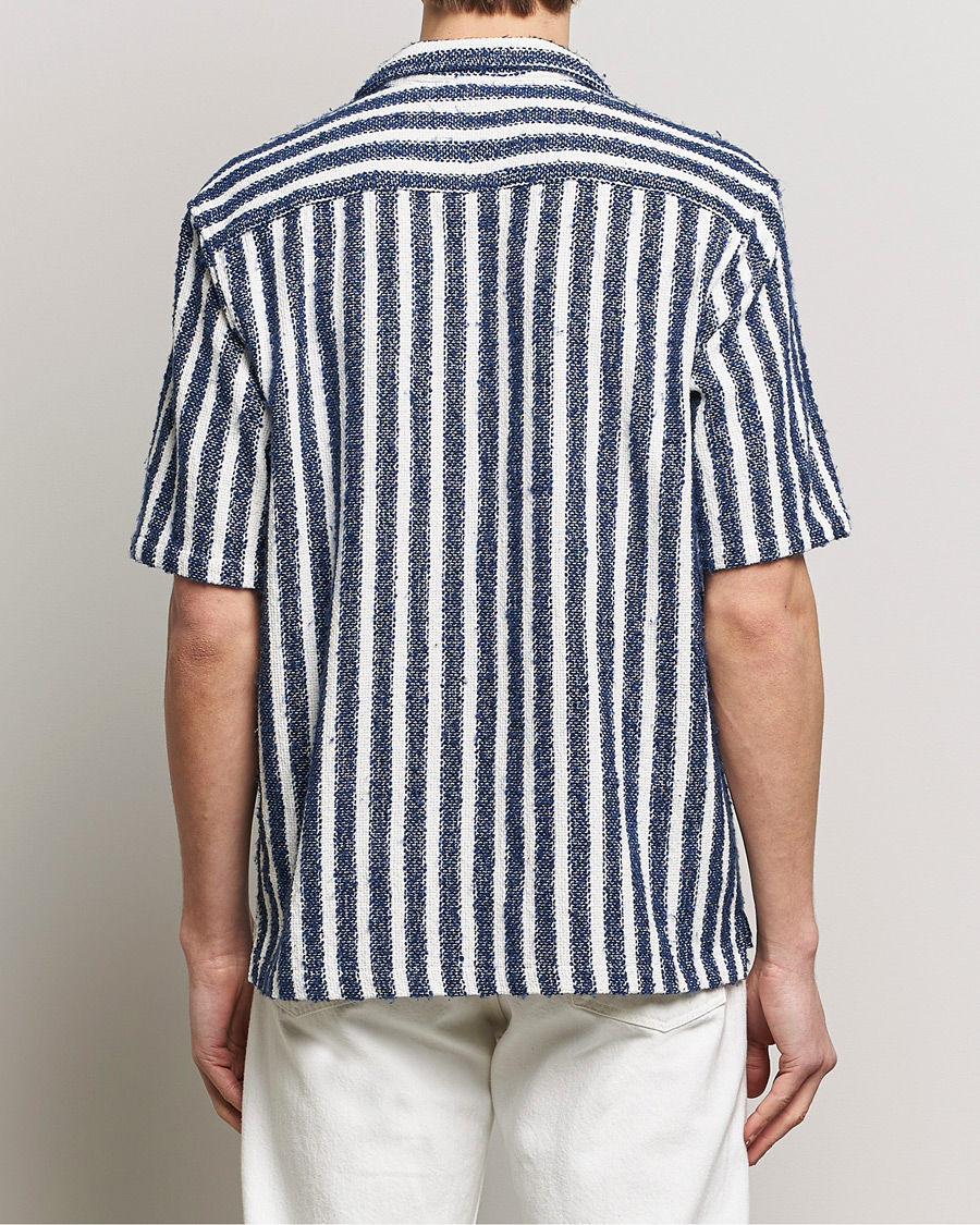 Herr | Skjortor | Sunflower | Spacey Shirt Navy Stripe