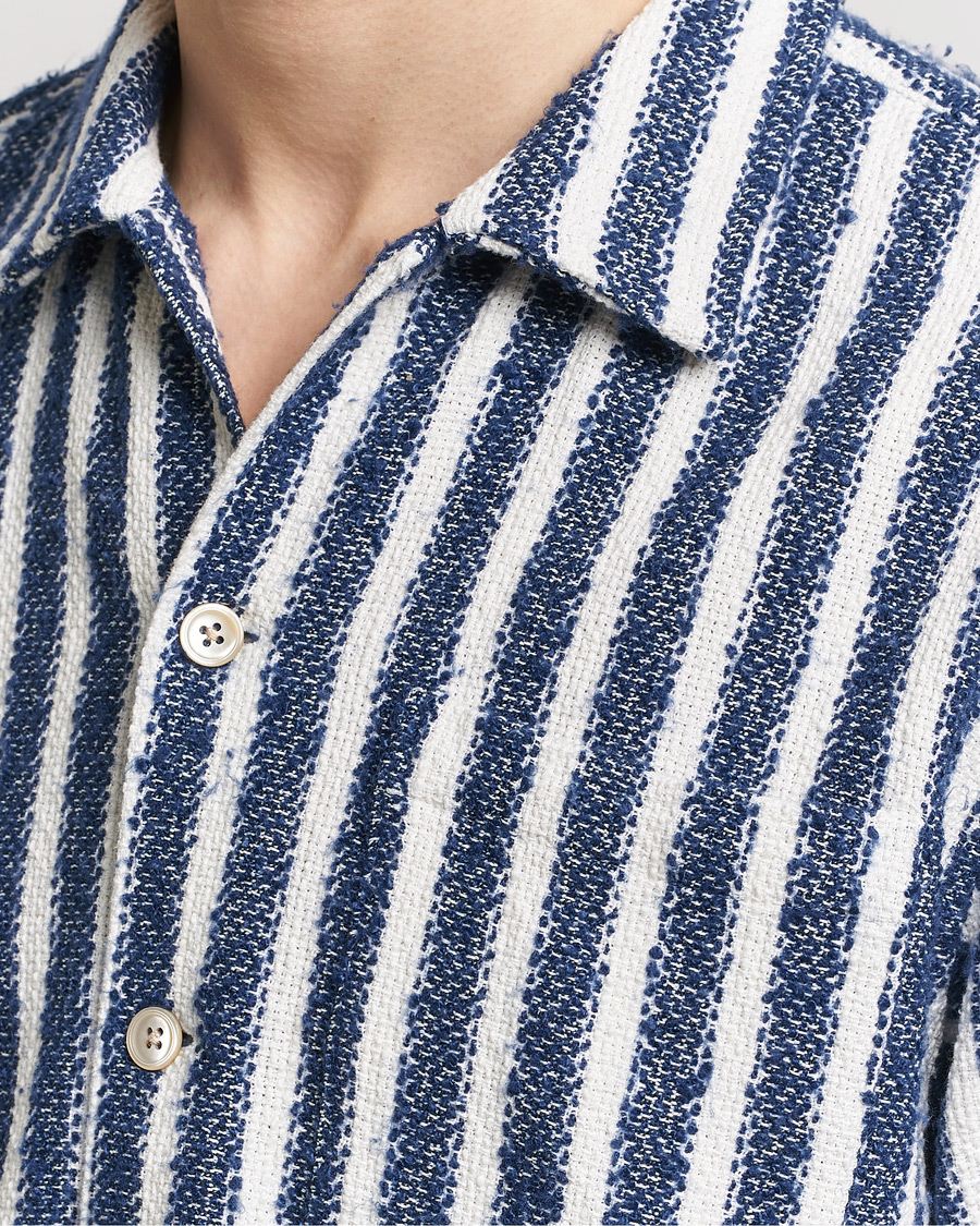 Herr | Skjortor | Sunflower | Spacey Shirt Navy Stripe