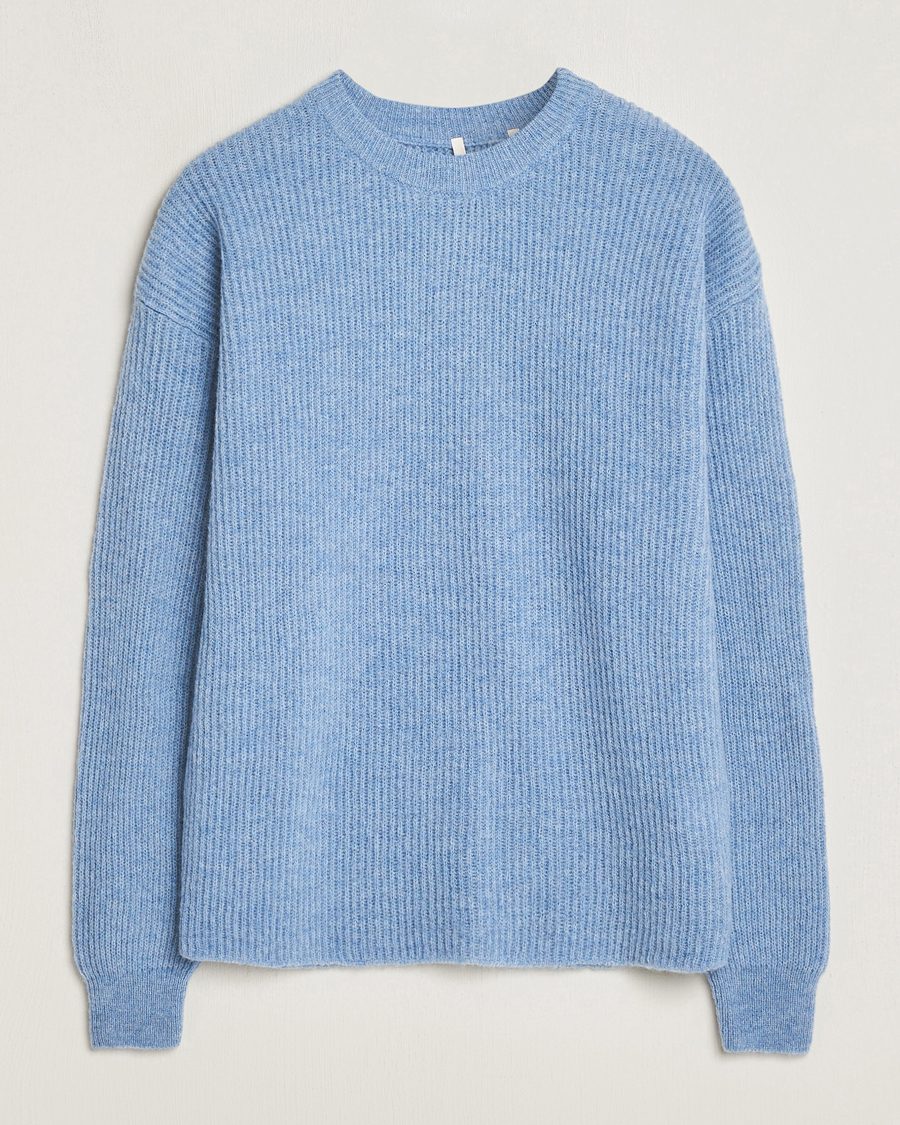 Herr | Tröjor | Sunflower | Air Rib Knit Blue