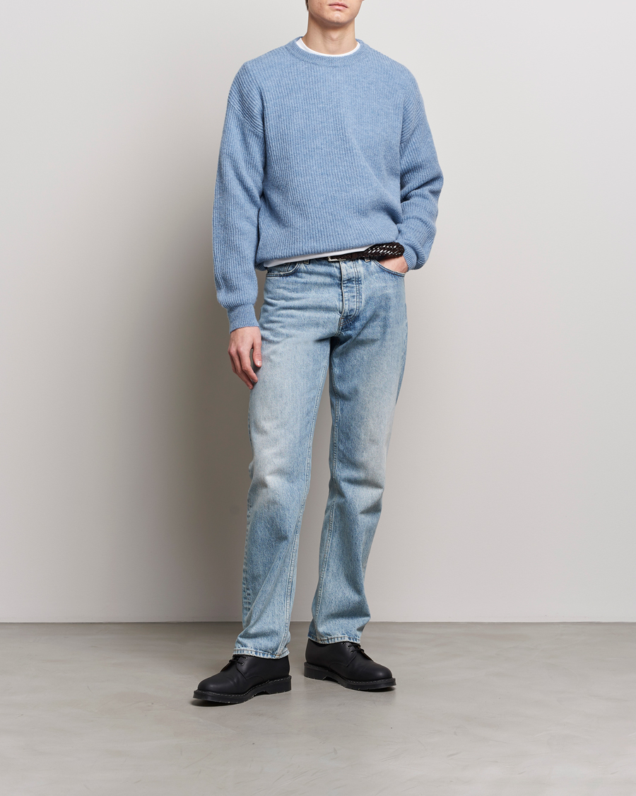 Herr | Tröjor | Sunflower | Air Rib Knit Blue