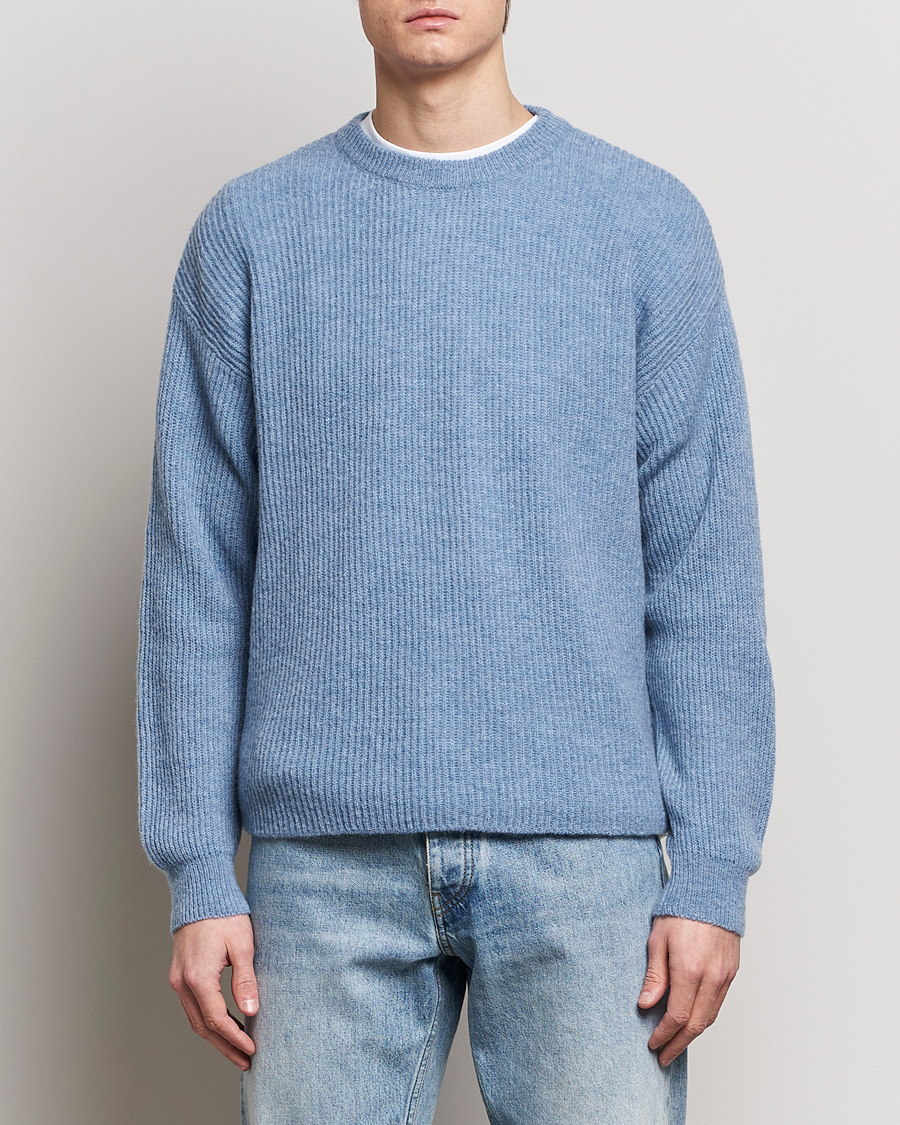 Herr | Tröjor | Sunflower | Air Rib Knit Blue