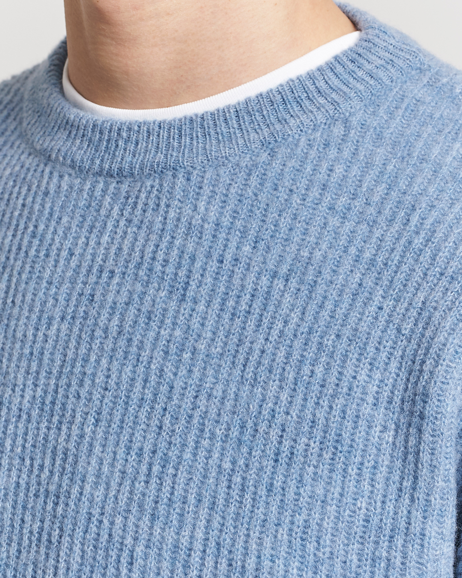 Herr | Tröjor | Sunflower | Air Rib Knit Blue