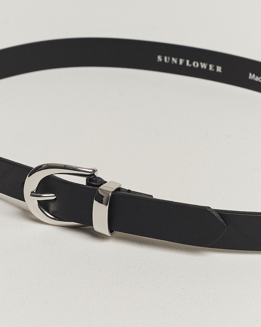 Herr | Sunflower Simple Belt 2,5 cm Black | Sunflower | Simple Belt 2,5 cm Black