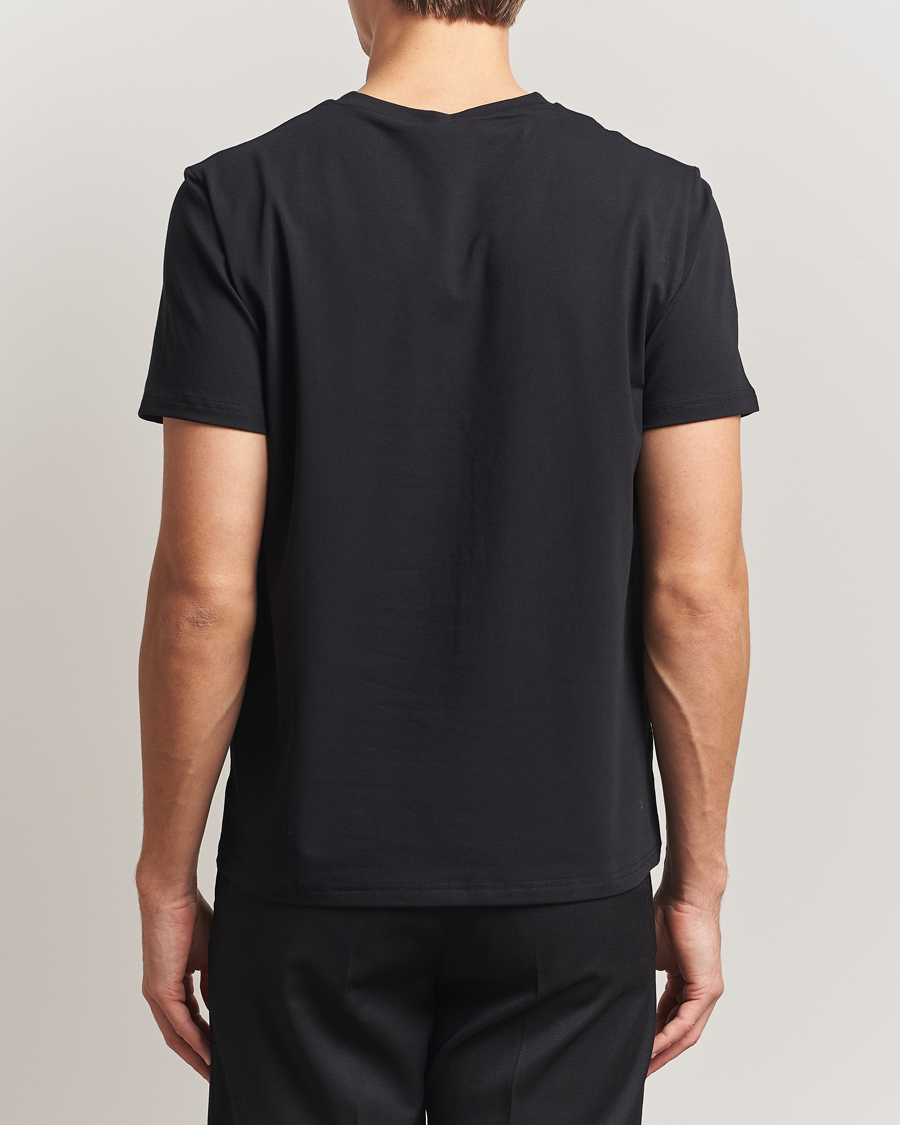 Herr | T-Shirts | Filippa K | Organic Cotton V-Neck T-Shirt Black