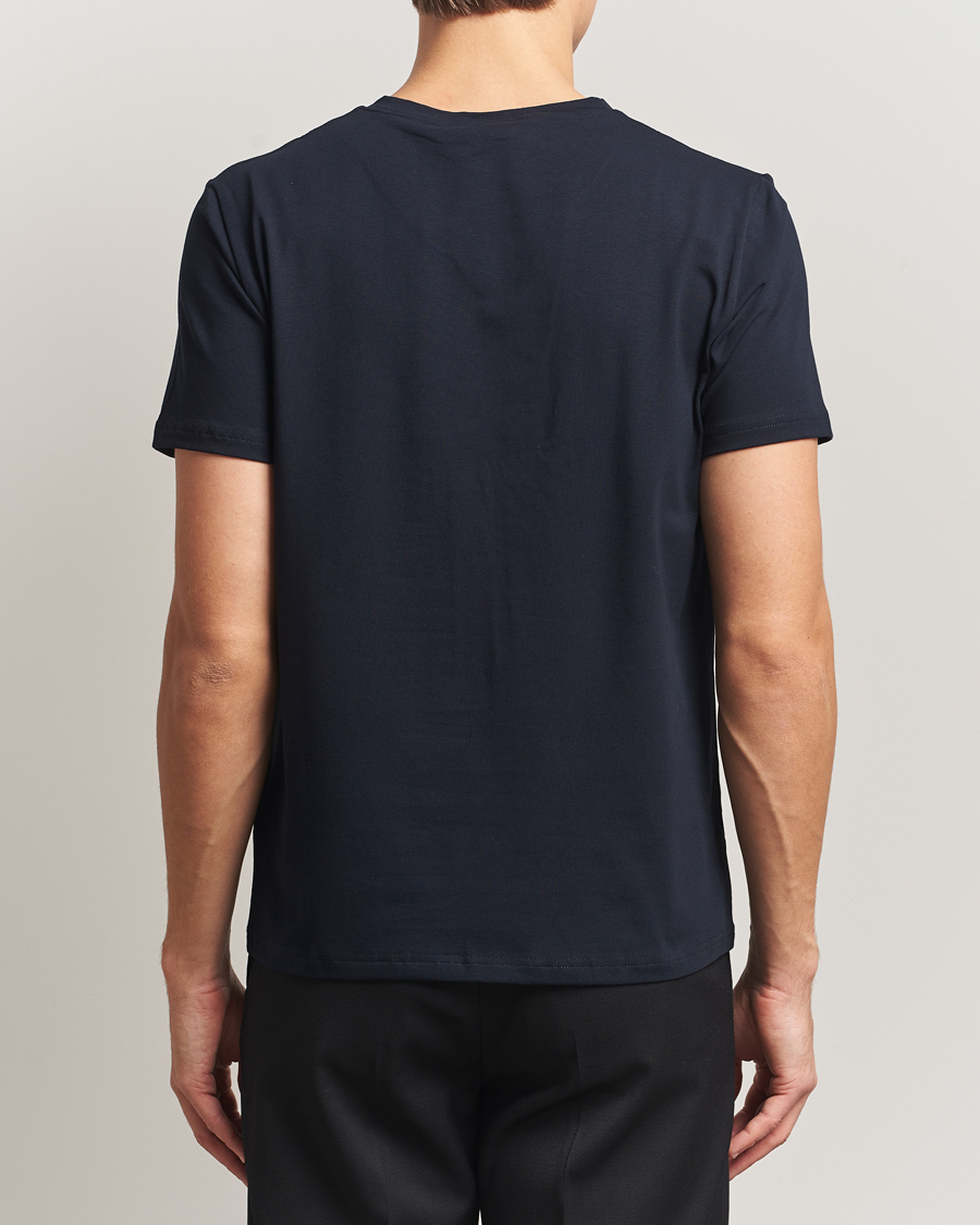 Herr | T-Shirts | Filippa K | Organic Cotton V-Neck T-Shirt Navy