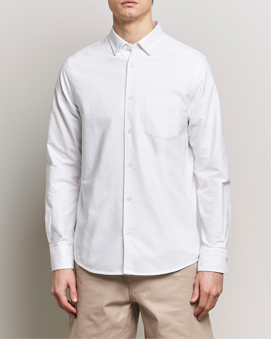 Herr | Casual | Filippa K | Tim Oxford Shirt White