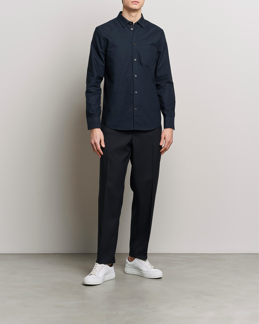Herr | Skjortor | Filippa K | Tim Oxford Shirt Navy