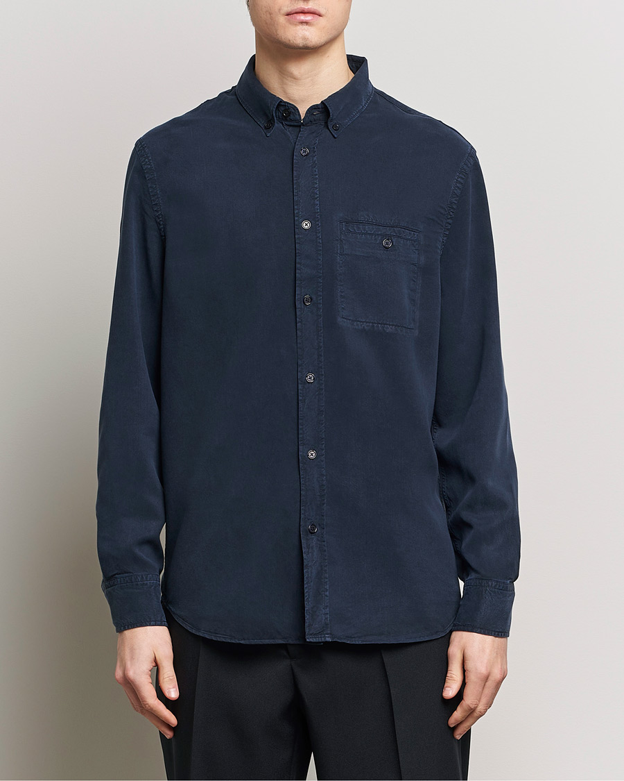 Herre |  | Filippa K | Zachary Lyocell Shirt Navy