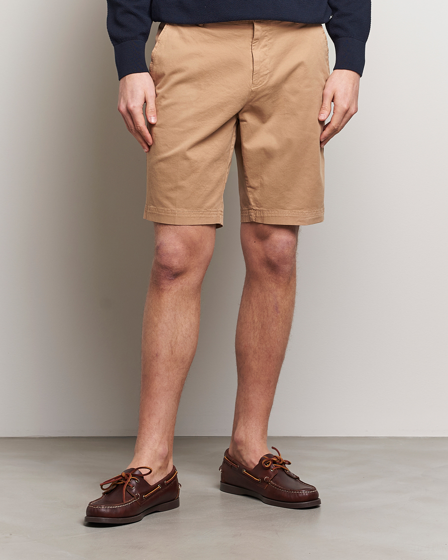 Herr |  | BOSS BLACK | Slice Cotton Shorts Medium Beige