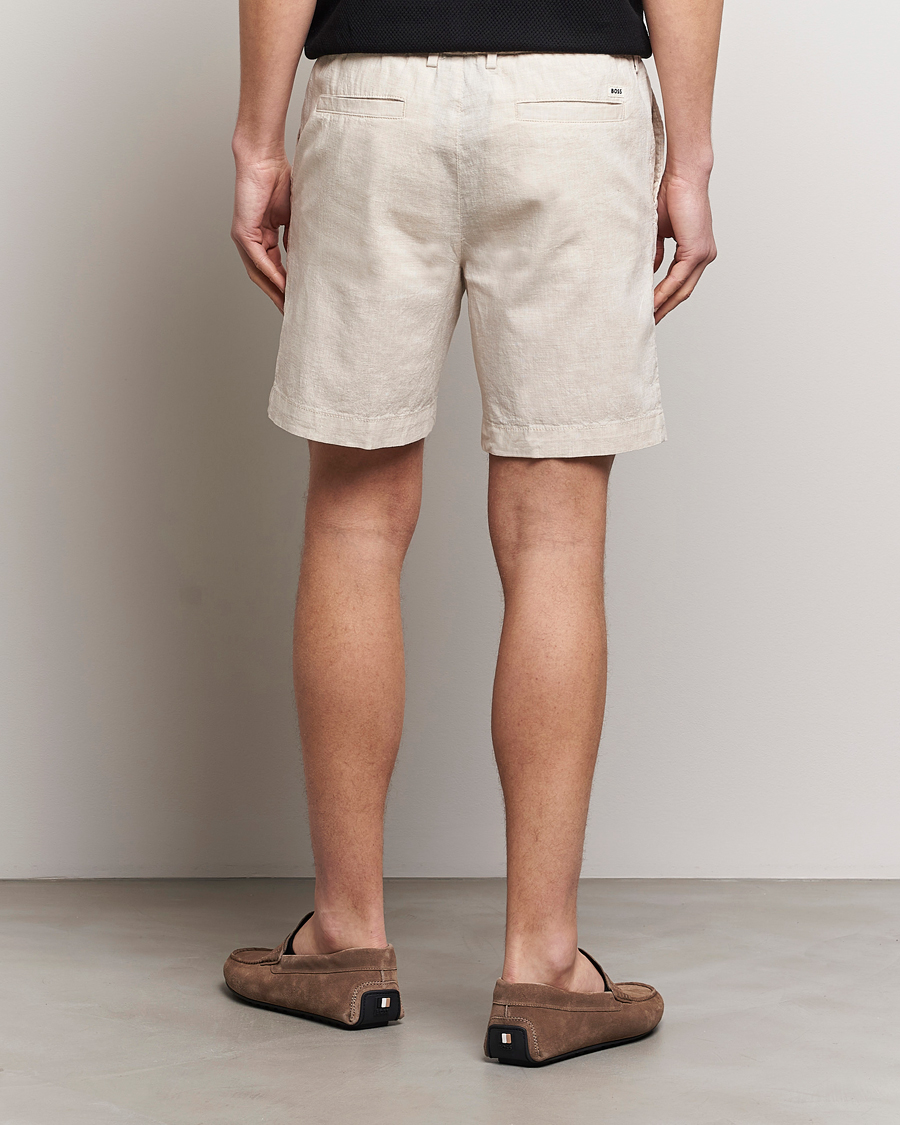 Herr | Shorts | BOSS BLACK | Kane Drawstring Shorts Light Beige