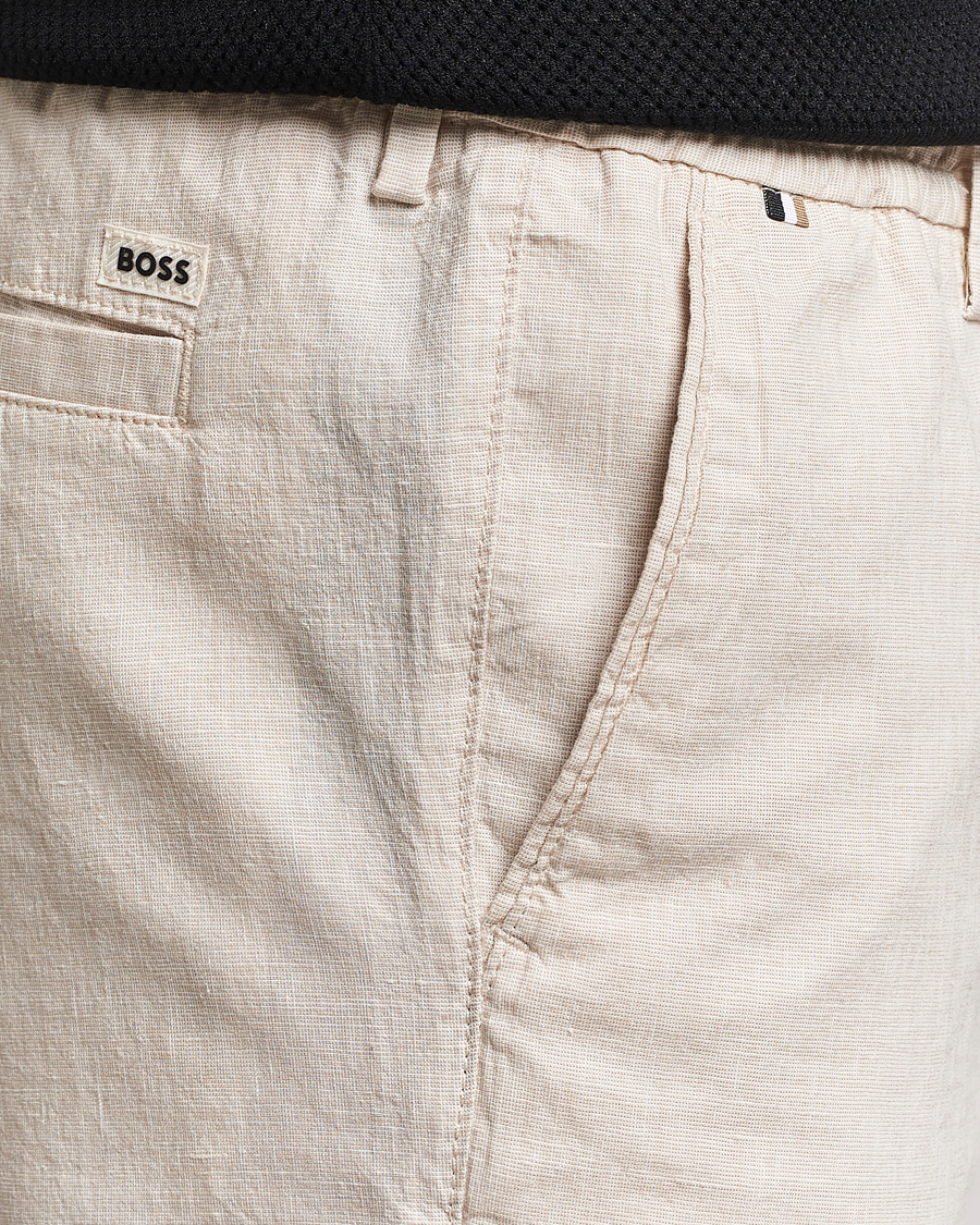 Herr | Shorts | BOSS BLACK | Kane Drawstring Shorts Light Beige