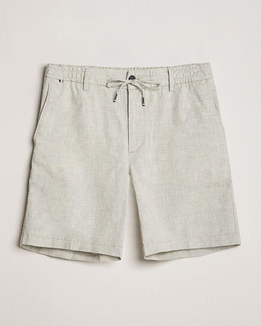 Herr | Shorts | BOSS BLACK | Kane Drawstring Shorts Open Green