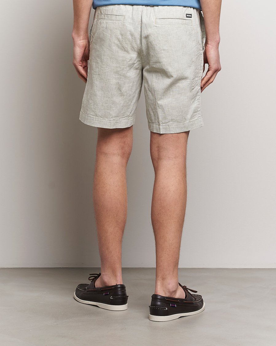 Herr | Shorts | BOSS BLACK | Kane Drawstring Shorts Open Green