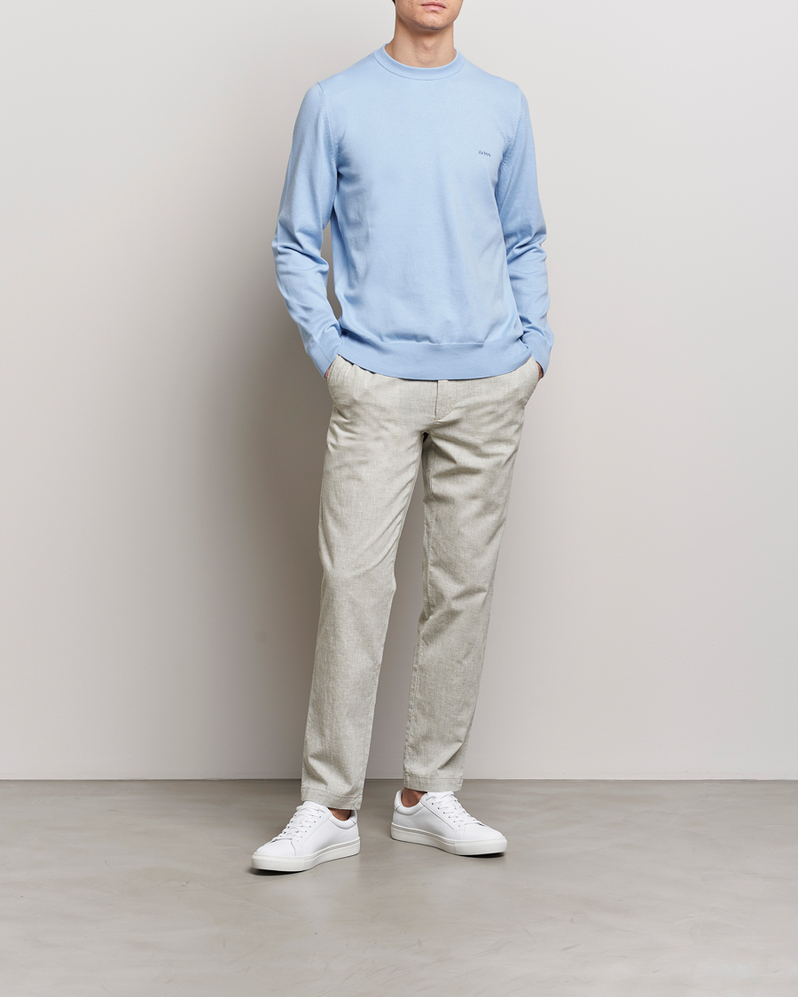Herr | Byxor | BOSS BLACK | Kane Drawstring Pants Open Green