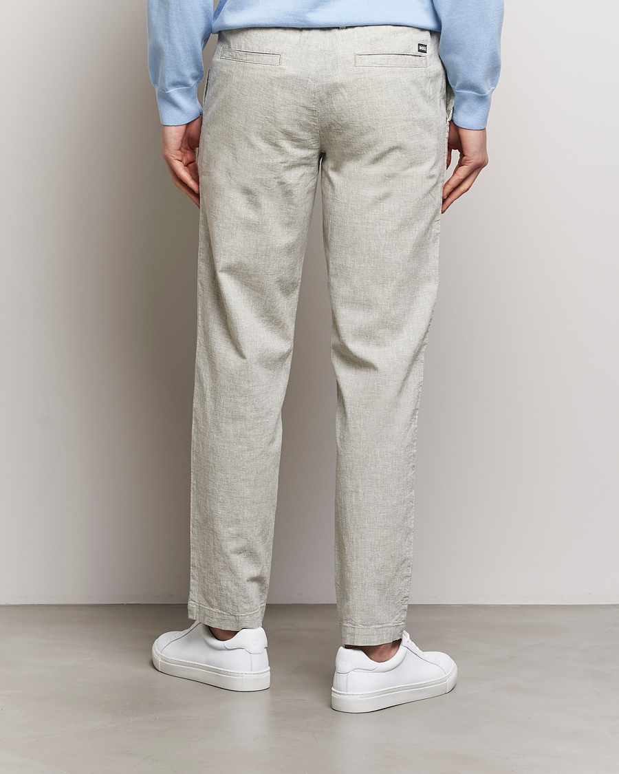 Herr | Byxor | BOSS BLACK | Kane Drawstring Pants Open Green