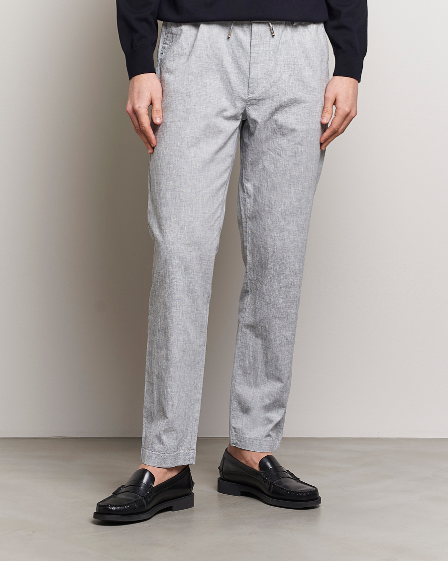 Herr | Lojalitetserbjudande | BOSS BLACK | Kane Drawstring Pants Light Blue