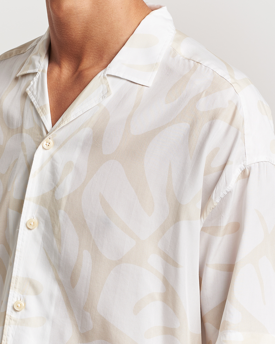 Herr | Skjortor | BOSS BLACK | Drew Short Sleeve Shirt Open White