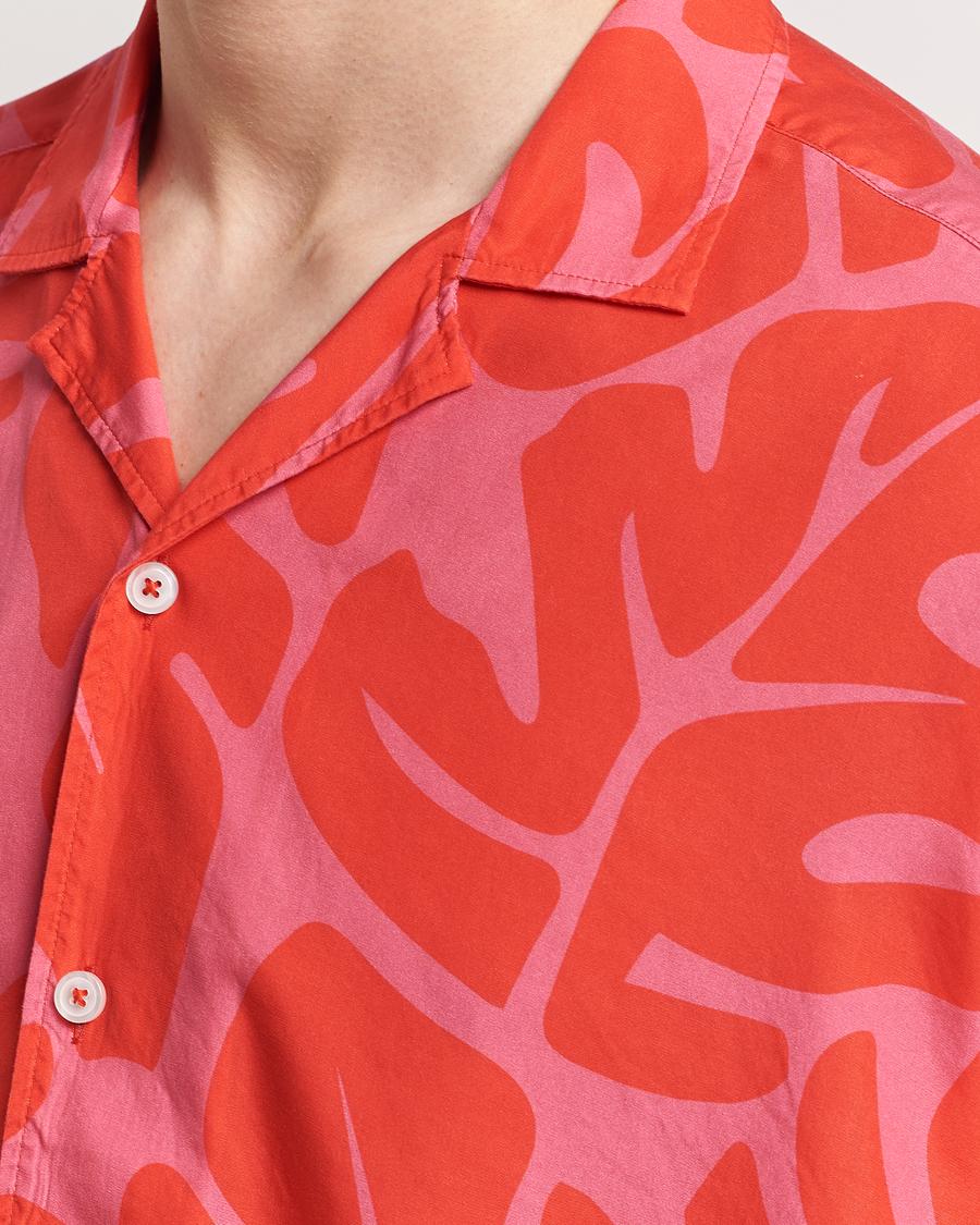 Herr | Skjortor | BOSS BLACK | Drew Short Sleeve Shirt Bright Red