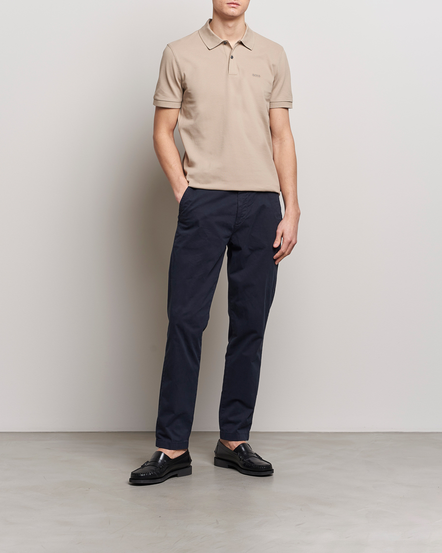 Herr | Pikéer | BOSS BLACK | Pallas Polo Dark Beige