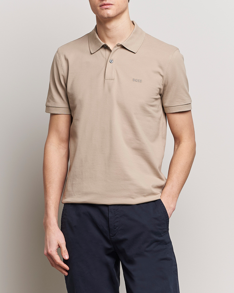 Herre |  | BOSS BLACK | Pallas Polo Dark Beige