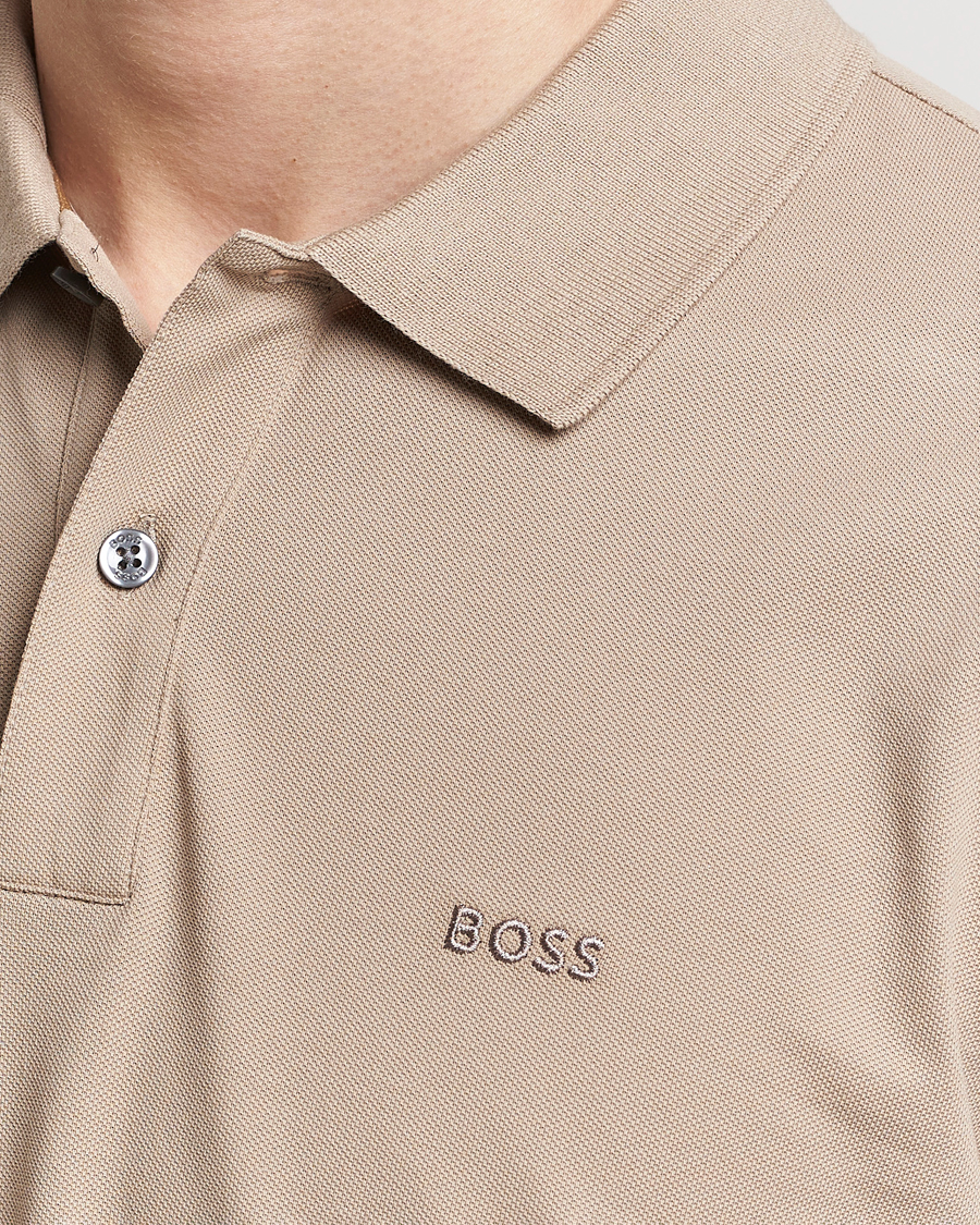 Herr | Pikéer | BOSS BLACK | Pallas Polo Dark Beige